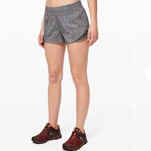 lululemon athletica Heathered Gray Athletic Shorts